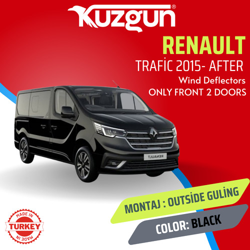 Deflecteur vent renault - deflecteur,