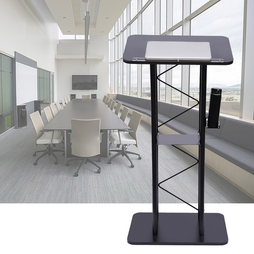 Curved podium stand - stand, metal