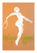 AFFICHE POSTER - TENNIS ROLAND