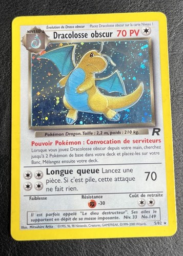 Carte pokemon dracolosse - pokemon,