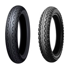 SET DE PNEUS DUNLOP 100/90-18