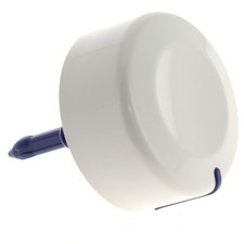 Bouton programmateur blanc