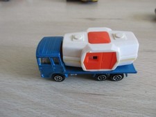  MAJORETTE 1:100 Camion SAVIEM SM280 CHANTIER  N° 223  - transport de mobil-home