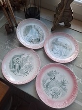 4 assiettes DIGOIN
