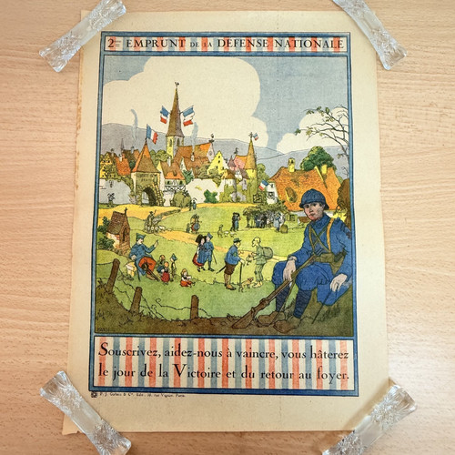 Affiche hansi emprunt - 2e,