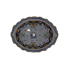 Plat Ovale En Faiavec