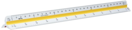 Rotring règle architecte - rotring, d'architecte