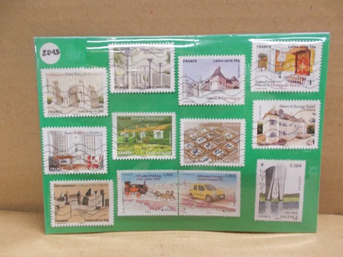 France planche timbres - planche,