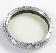 FILTRE UV ROLLEIFLEX TESSAR 3,5 T  ROLLEICORD R1 bay 1 UV FILTER