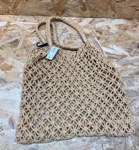 Sac main tricot - à,