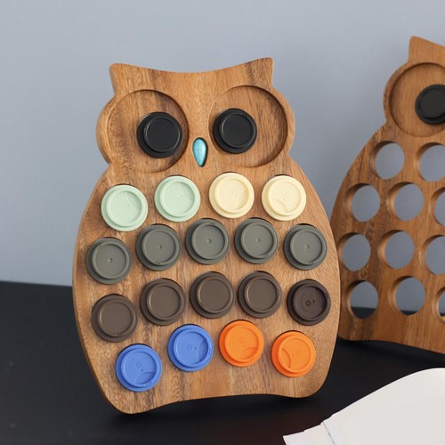 Porte capsules café hibou - porte-capsules, de