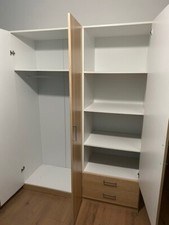 armoire de chambre 3 portes 2 tiroirs