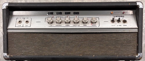 Rare vtg ampeg 2 - rare, 2-channel