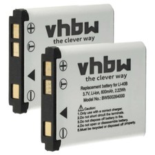 2 Batteries pour Casio Exilim
