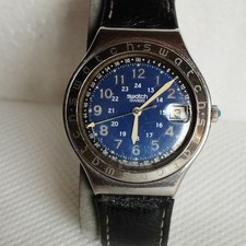 Montre Swatch Irony swiss Happy Joe Blue Dial 1993 collector fonctionne