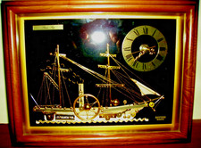 HORLOGE CADRE BOIS DÉCOR