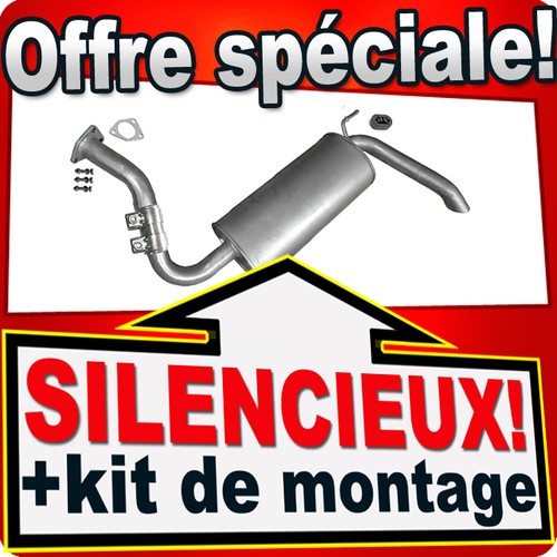 Silencieux arriere pour - silencieux,