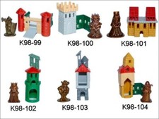 KINDER 1998 LES FIGURINES