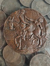 Médaille  / Plaque REPRÉSENTANT UNE SCÈNE ÉROTIQUE 🍒