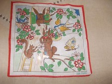 Ancien mouchoir  publicitaire CAFE BRASILIA