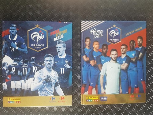Lot albums panini - panini, carrefour