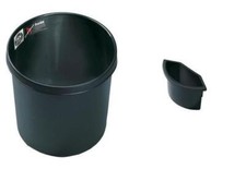 [Ref:H6106495] HELIT Corbeille à papier en plastique, difficilement