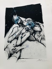 ENKI BILAL - LES CLANDESTINS - REHAUT - EA SIGNÉE & DEDICACE - TRANSIT - 1997