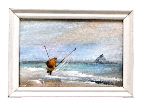Petit tableau paysage - ",