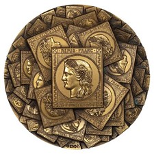 France médaille Calendrier