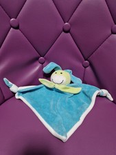 peluche poney ane cheval vert bleu blanc jaune vert noeud plush horse mabuld'air