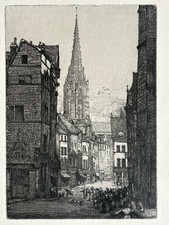 MAC LAUGHLAN gravure eau forte