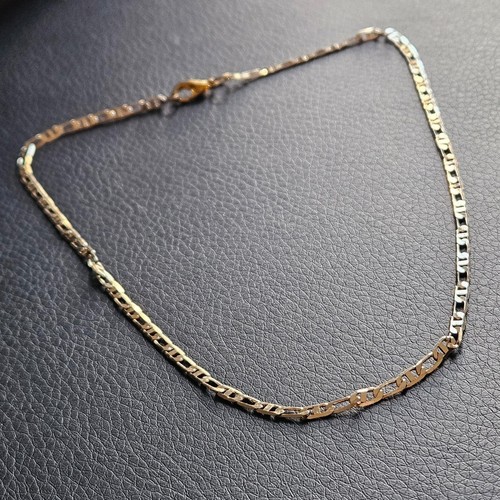 Collier chaîne mailles - , plates