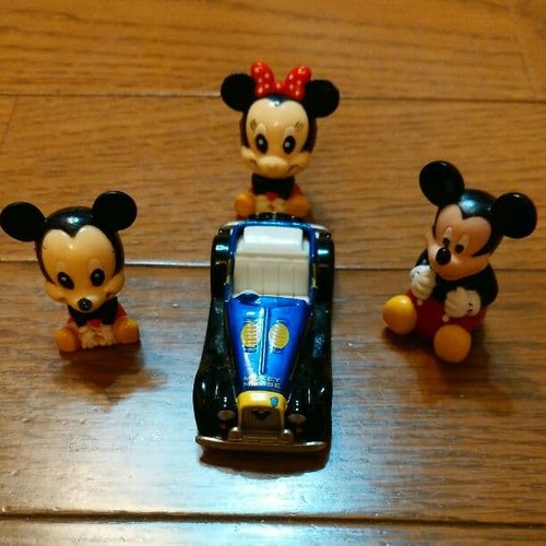 Mini voiture mickey minnie - mini,