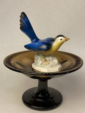 oiseau en porcelaine Ancien Allemagne ? Saxe ? 19 Eme Siècle Bibelots Cabinet