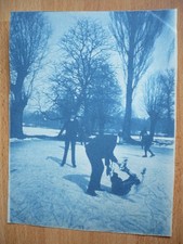 PHOTO 1900 CYANOTYPE PATIN A