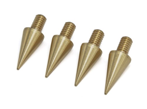 Laiton haut parleur pointes - m4, haut-parleur