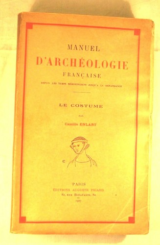 Enlart manuel archeologie tome - manuel,