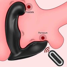 Vibromasseur Plug Anal Prostate Massager Soumission Homme Plaisir Jouets Sexuels