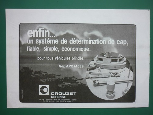 1979 pub crouzet defense - crouzet,