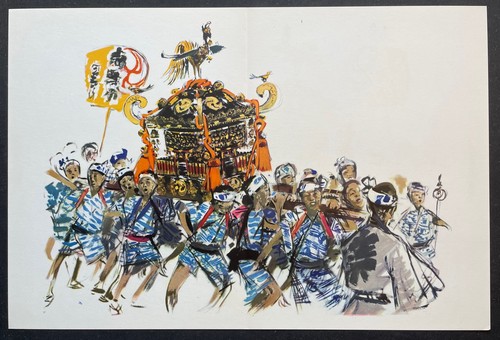 Japon mikoshi par albert - le,