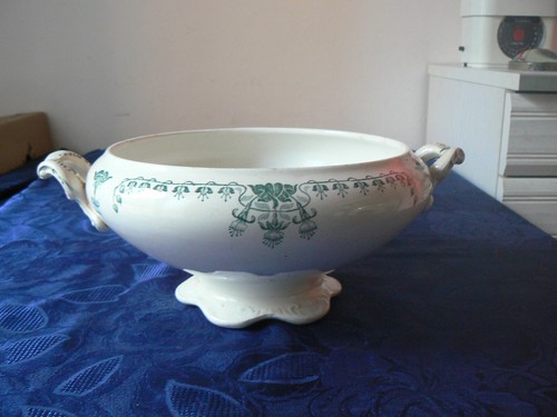 Rare soupiere saladier - saladier, faience