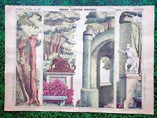  XIX ème - Rare Planche