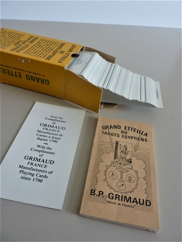 Grand etteilla tarot égyptien - grand,