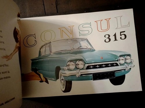 Brochure ford consul 315 - brochure, en
