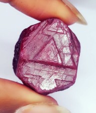 Rubis rouge naturel certifié