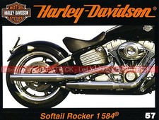 HARLEY DAVIDSON FXCWC 1584 Softail Rocker Gerry CHILLICO Histoire Softail MOTO