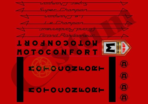 Motoc305 stickers decals - stickers,