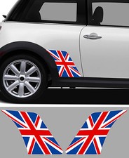2 X DRAPEAUX UK GB POUR MINI