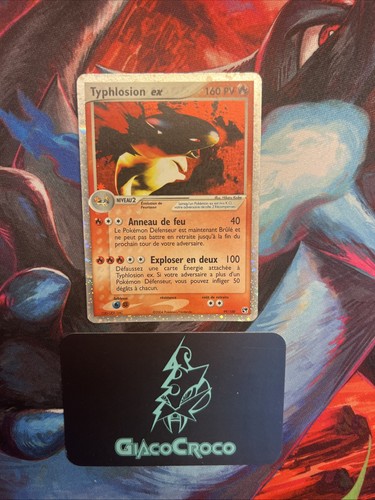 Carte pokémon typhlosion - carte, ex