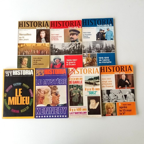 Lot revues historia n - revues, historia-